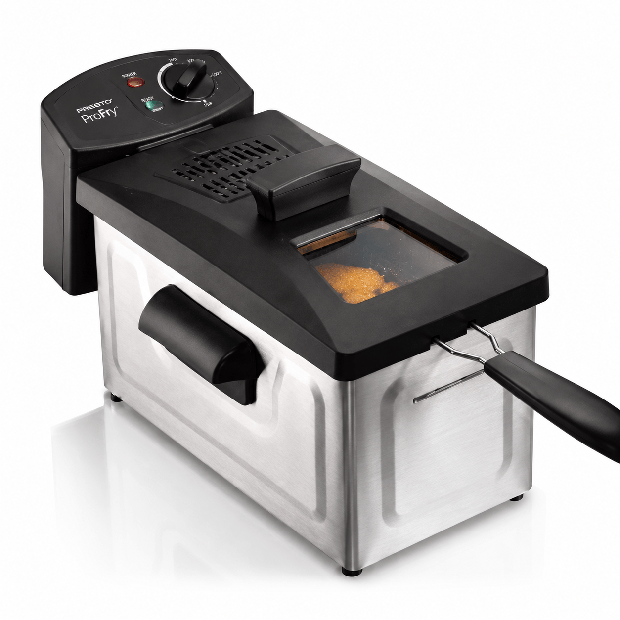 Hamilton Beach friteuse 3 litres en acier inoxydable modèle 35033C.