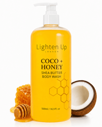 Lighten Up Coco + Honey Shea Butter Body Wash 500 ml