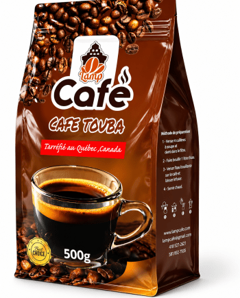 Café Touba Moulu 500 g torréfié au Québec.