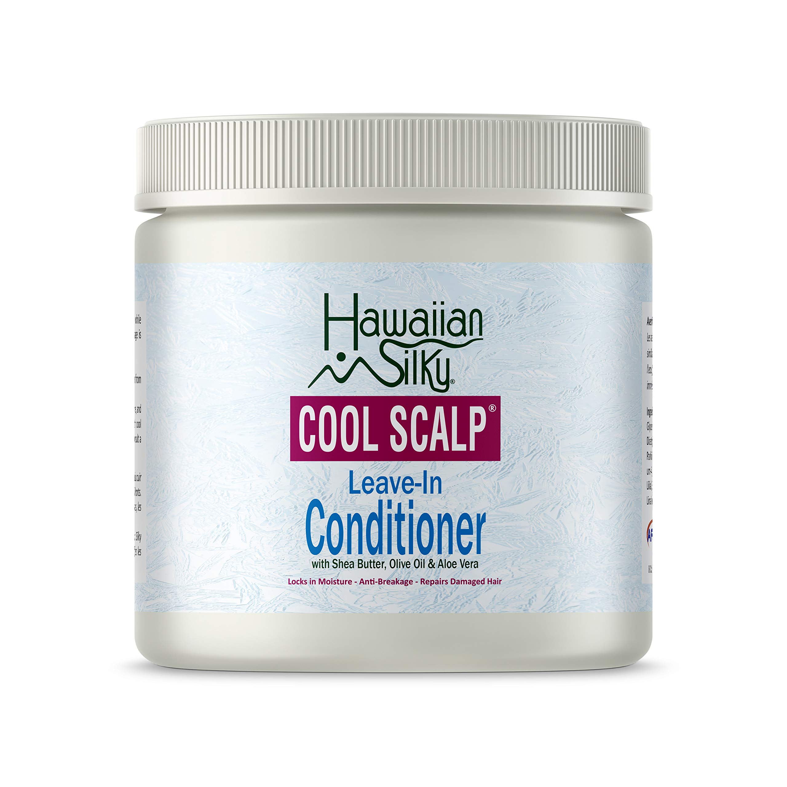 Hawaiian Silky Cool Scalp Leave-In Conditioner 16 oz soin capillaire sans rinçage rafraîchissant.