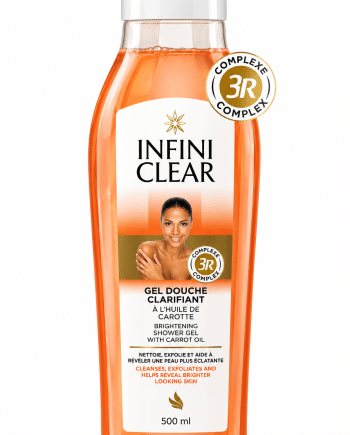 Infini Clear Gel Douche Clarifiant à l’Huile de Carotte 500 ml
