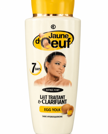 Jaune d’Oeuf 7 Days Lait Traitant et Clarifiant 450 ml Extra Fort sans hydroquinone.
