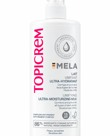 Topicrem Mela Lait Unifiant Ultra-Hydratant 500 ml