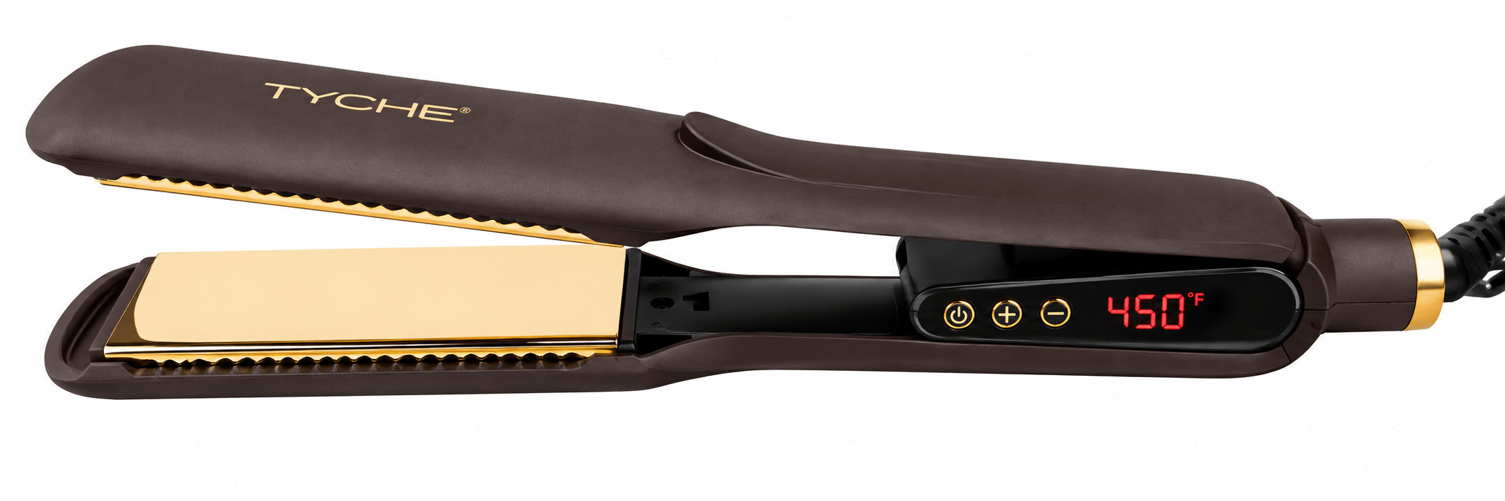 TYCHE Nano Titanium Flat Iron 1.75 pouce fer à lisser à plaques larges.