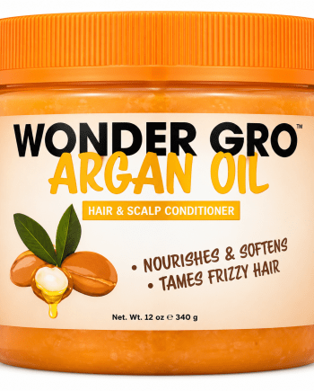 Wonder Gro Argan Oil Hair & Scalp Conditioner 12 oz soin capillaire à l’huile d’argan.