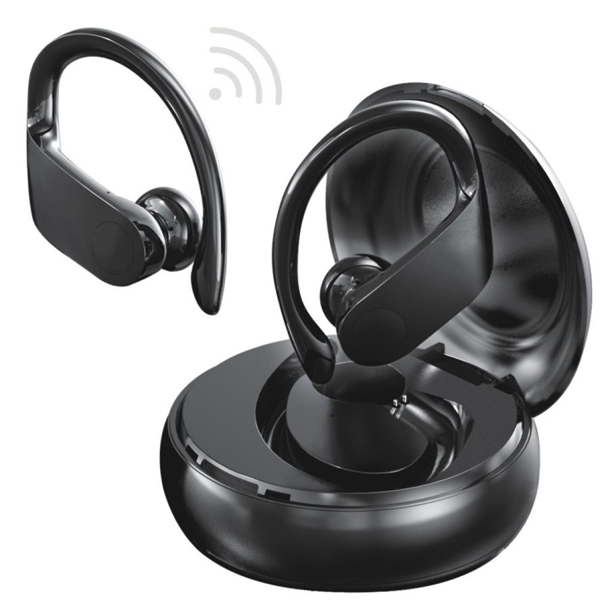 Escape TWS wireless stereo earphones with charging station
