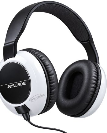 Escape casque d’écoute stéréo avec microphone blanc HP926WH