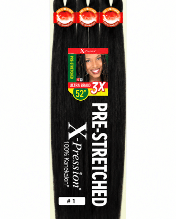 In addition to X-Pression 3X Ultra Braid Pre-Stretched 52 in. #1