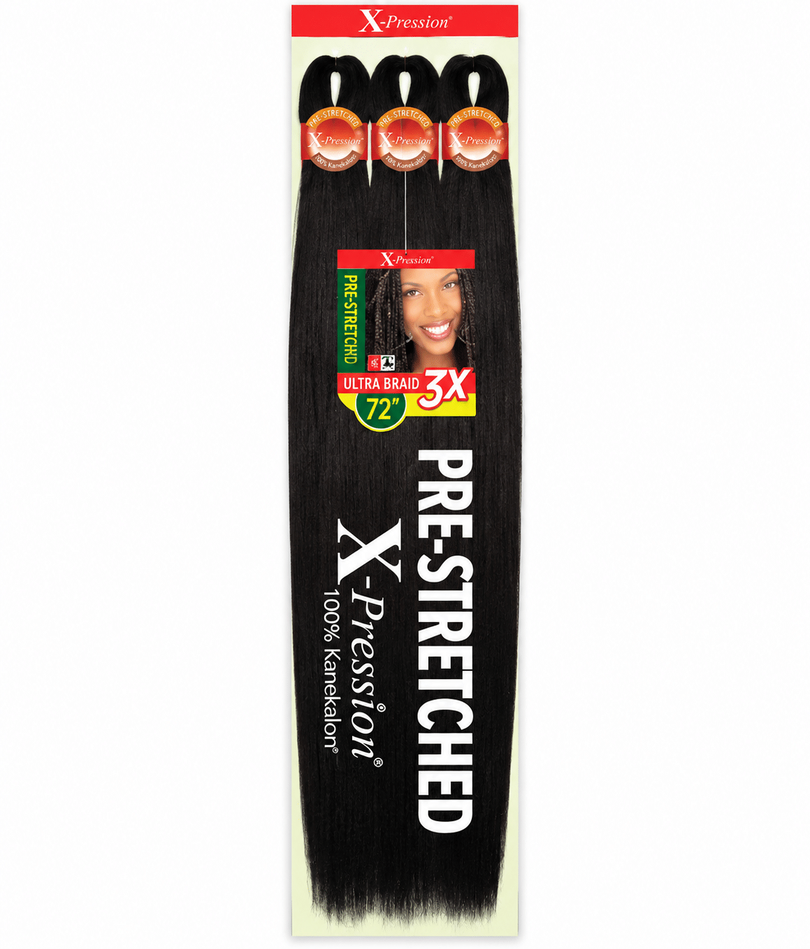 In addition to X-Pression 3X Ultra Braid Pre-Stretched 72 in.